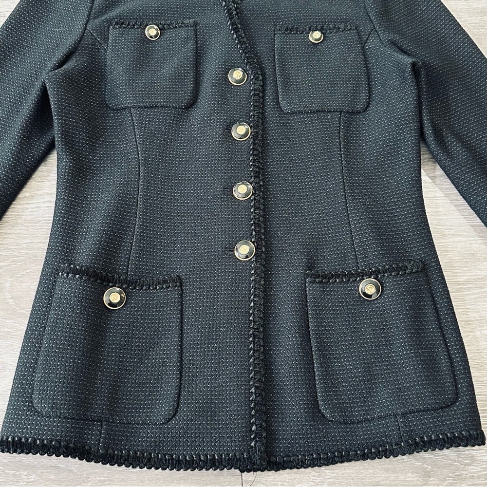 ST JOHN Shimmer Tweed 4 Pocket Evening Jacket - Picture 2 of 9